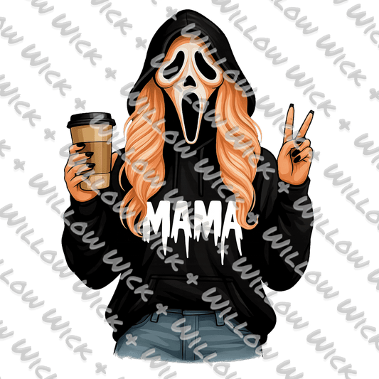 Spooky Mama Red