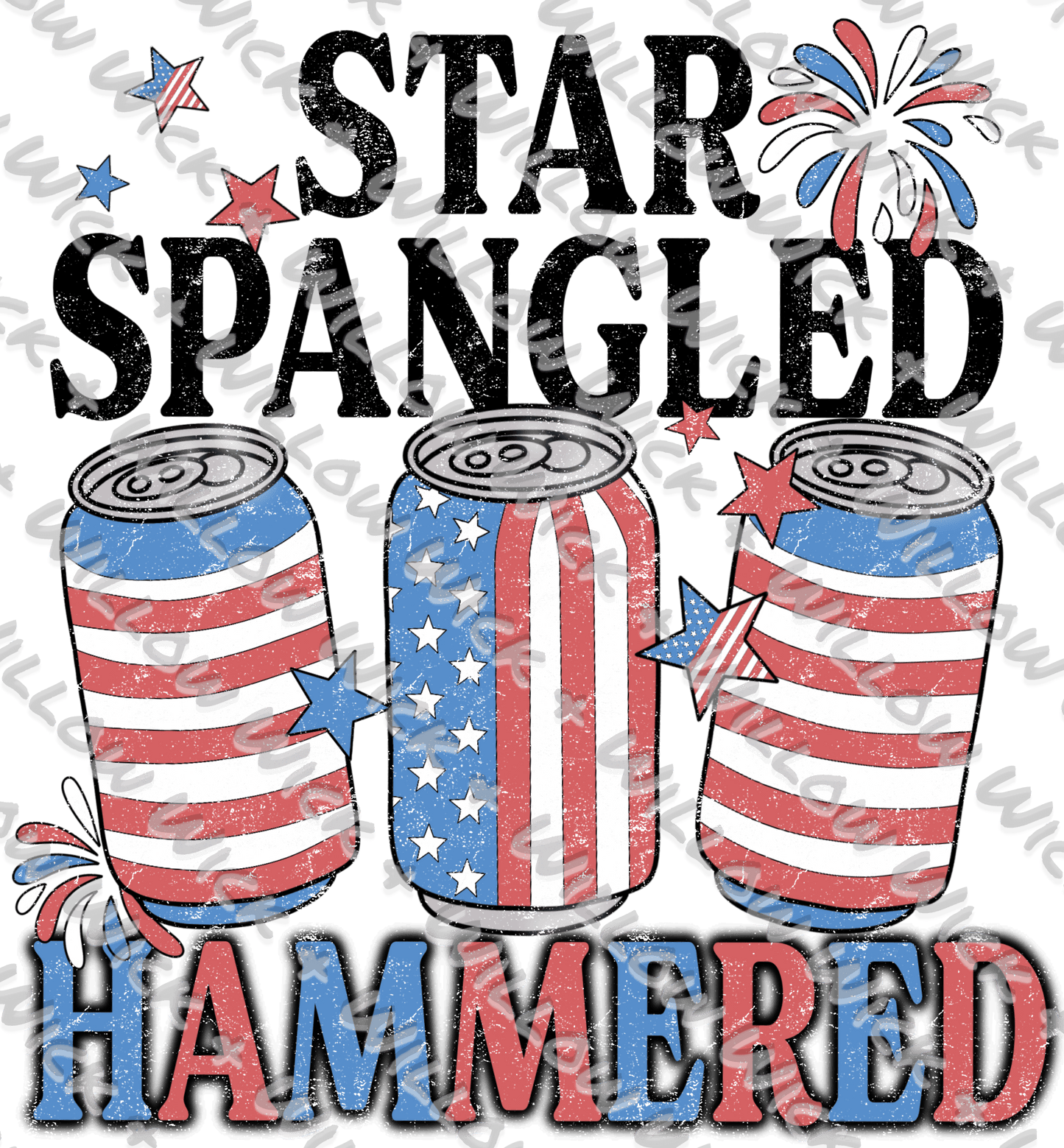 Star Spangled Hammered